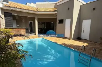 Casa em condomínio fechado com 3 quartos à venda no conjunto habitacional doutor antônio villela silva, araçatuba  por r$ 850.000
