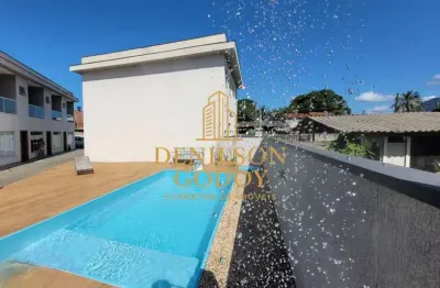 Sobrado 72m² mobiliado à venda na praia do massaguaçu próximo a rodovia.