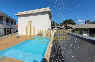 Sobrado 72m² mobiliado à venda na praia do massaguaçu próximo a rodovia.