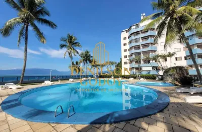 Cobertura mobiliada pé na areia na martim de sá – caraguatatuba