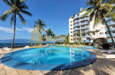 Cobertura mobiliada pé na areia na martim de sá – caraguatatuba