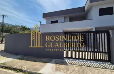 Belíssimo sobrado novo 3 dormitórios suítes na praia de massaguaçu.