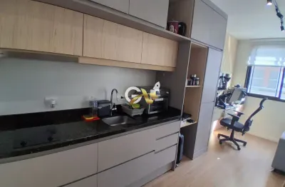 Apartamento 1 dormitório totalmente mobiliado no centro de curitiba/pr