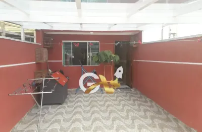 Sobrado com 2 domirtorios e espaço gourmet no bairro do sitio cercado