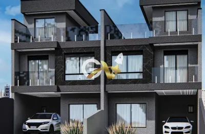 Sobrados a venda com 3 dormitórios sendo 1 suite, com atico no bairro do tingui , curitiba/pr