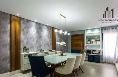 Residencial d luca sobrado 3 dormitórios à venda, 140 m² atuba