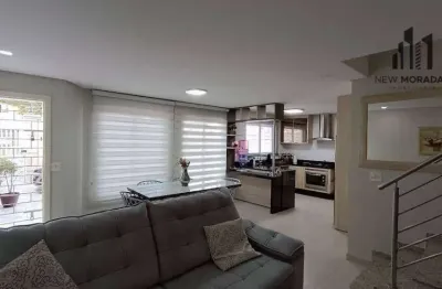 Sobrado em condomínio, 3 dormitórios à venda, 125 m²- boqueirão