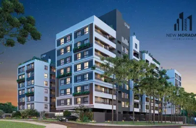 High city habitat - studio 1 dormitório à venda, 26 m² - novo mundo - curitiba/pr