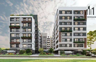 High city habitat - apartamento 3 dormitórios à venda, 65 m²- novo mundo - curitiba