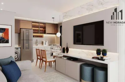 Merizzo residencial - cobertura 2 dormitórios à venda, 81 m² - capão raso.