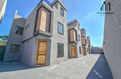 Sobrados em condominio, 3 dormitórios à venda, 74 m²- sítio cercado