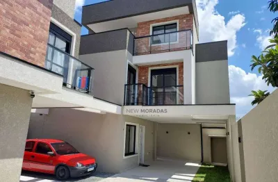 Sobrado com 3 dormitórios e 01 Suíte à venda, com 146m² - Novo Mundo - Curitiba/PR