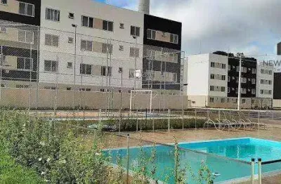 Apartamento 2 dormitórios à venda, 40 m² - jardim itaqui - campo largo/pr