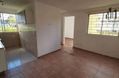 Apartamento 2 dormitórios à venda, 46 m²  - ganchinho - curitiba/pr