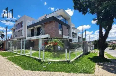 Sobrado com 3 dormitórios à venda, 160 m² por r$ 1.300.000 - boa vista - curitiba/pr