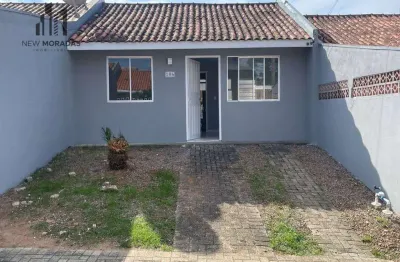 Casa com 2 dormitórios à venda, 102 m²- estados - fazenda rio grande/pr
