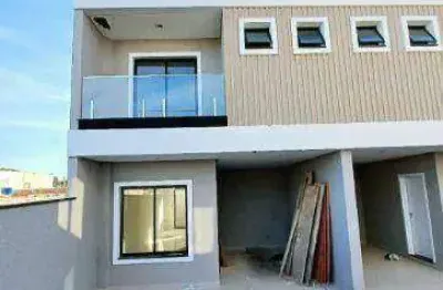 Oportunidade, sobrado 3 dormitórios à venda, 97 m²- sítio cercado
