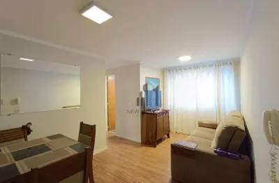 Cervantes, apartamento 2 quartos à venda, 45 m² - capão raso - curitiba