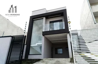 Sobrados novos, 3 quartos à venda, 110 m²- xaxim - curitiba