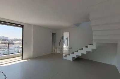 Apartamento duplex com 3 dormitórios à venda, com 130 m² - capão raso - curitiba/pr