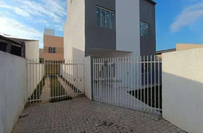 Sobrado com 3 dormitórios à venda, 99 m² - sítio cercado - curitiba/pr