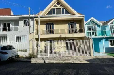 Sobrado  4 dormitórios à venda, 235 m² - xaxim - curitiba/pr