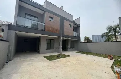 Sobrado com 3 dormitórios à venda, 140 m² por r$ 849.000,00 - capão raso - curitiba/pr