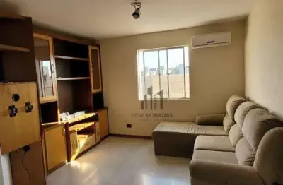 Apartamento com 2 dormitórios à venda, 66 m² por r$ 400.000 - novo mundo - curitiba/pr