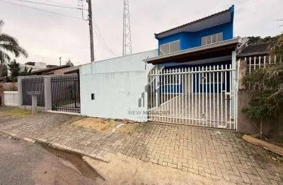 Sobrado para locação, 80 m²- jardim esmeralda - campo largo/pr