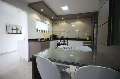 Sobrado  3 dormitórios à venda, 180 m² por r$ 650.000 - cajuru - curitiba/pr