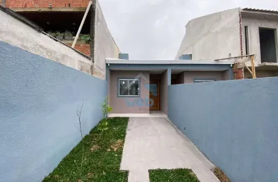 Casas à venda no bairro campo de santana, com dois quartos, sala, cozinha e banheiro social, em excelente localização.