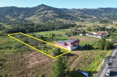 Oportunidade única na br-101 em paulo lopes-sc: terreno comercial de 5.500m² com