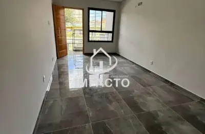 Sobrado novo com 2 dormitórios sendo 1 suíte e 3 vagas
