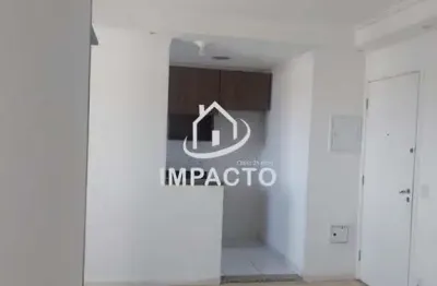Apartamento com 55m², 2 dormitórios sendo uma suíte e vaga de garagem.