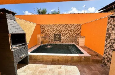 Casa para Venda em Itanhaém, Cibratel II, 2 dormitórios, 2 banheiros, 1 vaga