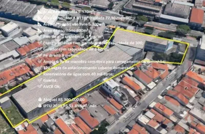 Barracão / Galpão / Depósito para alugar no Pari, São Paulo 