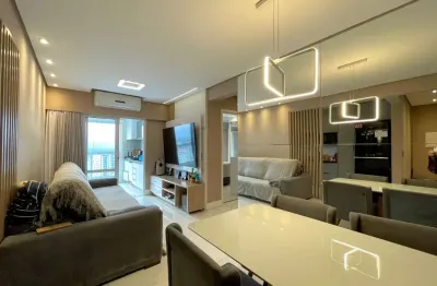 Apartamento alto padrão - mobiliado - 2 suítes - 2 vagas à venda guilhermina praia grande/sp