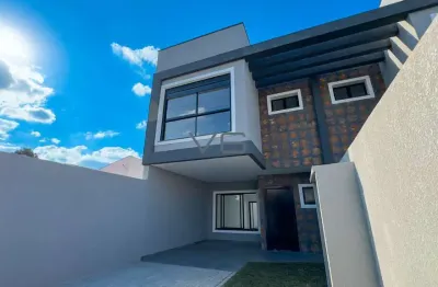 Casa padrão, 3 suítes, 127 m² privativos, 2 vagas de garagem, no xaxim, curitiba - pr.