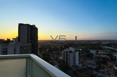 Cobertura duplex mobiliada de 3 quartos com suíte, 227 m² privativos, 3 vagas de garagem, em localização privilegiada no bairro no bigorrilho em curitiba