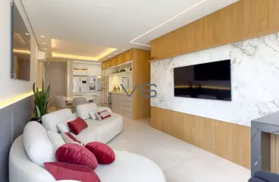 Apartamento semi mobiliado com 3 quartos, 90 m² privativos, 2 vagas de garagem, no vila izabel, curitiba - pr.