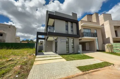 Casa em condomínio, com 3 quartos, 148 m² privativos, 2 vagas de garagem, no santa candia, curitiba - pr
