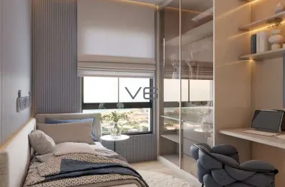 Apartamento padrão com 65,06 m² privativos, 2 quartos, 1 suíte, 1 vagas de garagem, no água verde, curitiba-pr