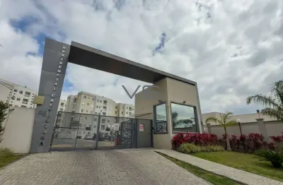 Apartamento garden, 2 quartos, 2 vagas de garagem, 44m² privativos , no novo mundo, curitiba-pr.