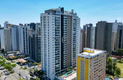 Apartamento alto padrão com 3 suítes, 3 vaga de garagem, 163m² privativos, no água verde, curitiba-pr.