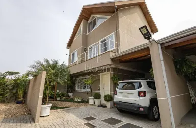 Casa em condomínio fechado com 3 quartos à venda na rua josé michna filho, 351, orleans, curitiba, 127 m2 por r$ 969.900