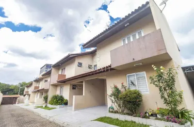 Casa em condomínio fechado com 3 quartos à venda na rua major theolindo ferreira ribas, 858, hauer, curitiba, 117 m2 por r$ 630.000