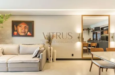 Apartamento mobiliado alto padrão em jardim astúrias - guarujá, sp
