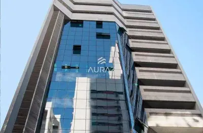 Sala comercial 52m² no centro de curitiba com garagem