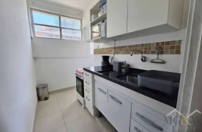 Apartamento com 1 quarto à venda no gonzaga, santos , 50 m2 por r$ 435.000