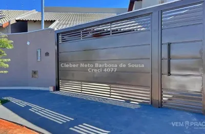 Casa com 3 quartos à venda na Rua Marly, 2222, Água Limpa Park, Campo Grande